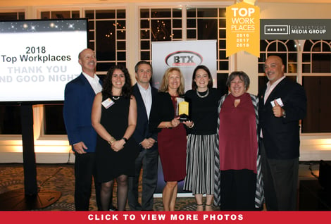 BTX Top Workplaces 2018